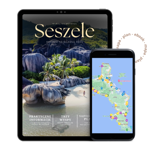 Ebook Przewodnik Seszele na własną rękę + Plan podróży